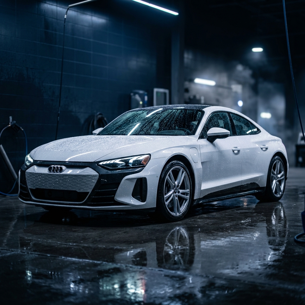 Voiture propre et brillante